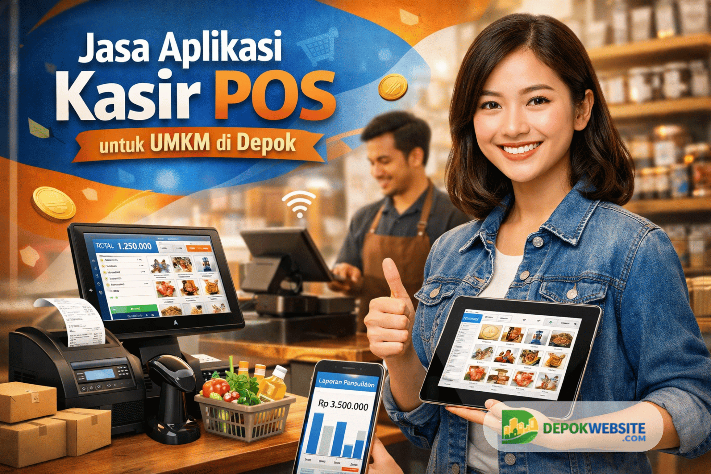 Jasa Aplikasi Kasir POS untuk UMKM di Depok